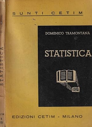 Bild des Verkufers fr Statistica zum Verkauf von Biblioteca di Babele