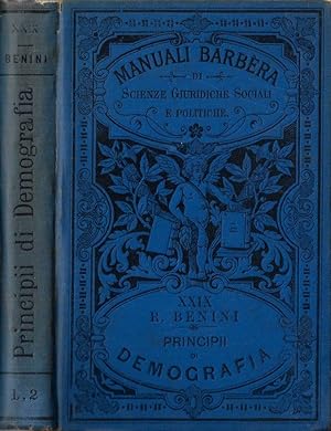 Bild des Verkufers fr Principii di demografia zum Verkauf von Biblioteca di Babele