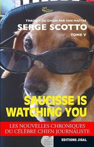 Seller image for Saucisse is watching you for sale by Dmons et Merveilles