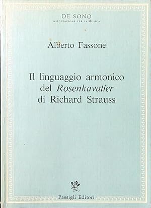 Bild des Verkufers fr Il linguaggio armonico del 'Rosenkavalier' di Richard Strauss zum Verkauf von Librodifaccia