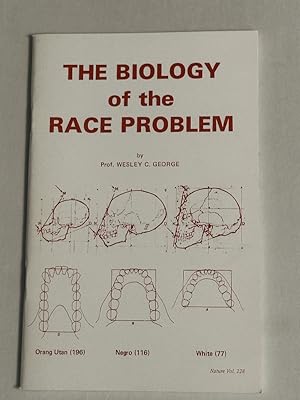 Bild des Verkufers fr The Biology of the Race Problem zum Verkauf von Liberty Bell Publications