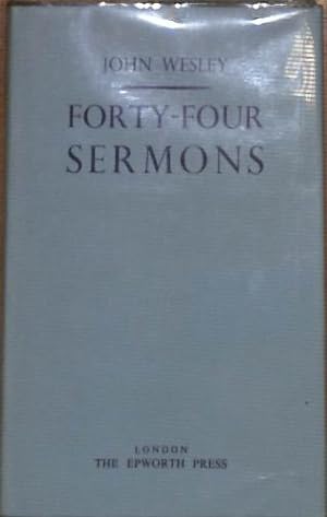 Bild des Verkufers fr Forty-Four Sermons or Sermons on Several Occasions zum Verkauf von WeBuyBooks