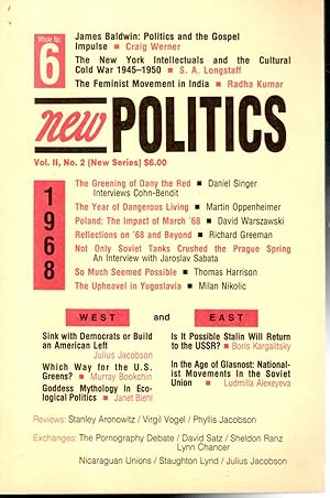 Seller image for New Politics: Volume II, No 2: (New Series) Winter, 1989 for sale by Dorley House Books, Inc.