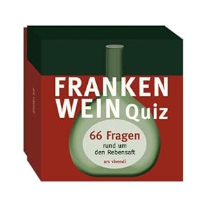 Immagine del venditore per Frankenwein-Quiz (Spiel) : 66 Fragen rund um den Rebensaft venduto da AHA-BUCH GmbH