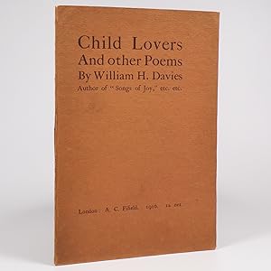 Child Lovers And other poems - First Edition