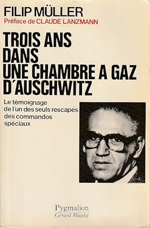Seller image for Trois ans dans une chambre  gaz d'Auschwitz, for sale by L'Odeur du Book