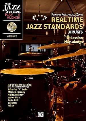 Bild des Verkufers fr Realtime Jazz Standards fr Drums - 8 Session Play-alongs zum Verkauf von Rheinberg-Buch Andreas Meier eK