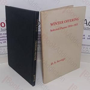 Winter Offering: Selected Poems, 1934-1953 (Signed)