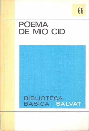 Bild des Verkufers fr Poema de Mio Cid. zum Verkauf von SOSTIENE PEREIRA