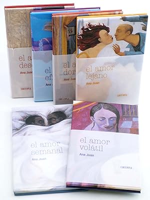 COLECCIÓN AMORES. COMPLETA SEIS NÚMEROS (Ana Juan) Edelvives, 2016. OFRT
