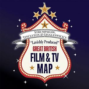 Seller image for Great British Film & TV Map | TV Map & Guide | Marvellous Maps | Film & TV Gifts | British Adventure | Film & TV Trivia for sale by WeBuyBooks