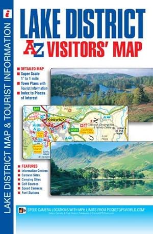 Seller image for Lake District Visitors Map (A-Z Visitors Map) for sale by WeBuyBooks
