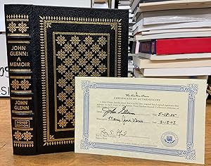 Seller image for 2005 Signed Collector s Edition Easton Press John Glenn, A Memoir, Authenticated for sale by ROBIN RARE BOOKS at the Midtown Scholar