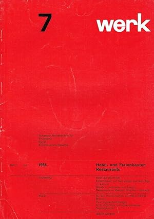 Das Werk Schweizer Monatsschrift für Architektur, Kunst und Künstlerisches Gewerbe