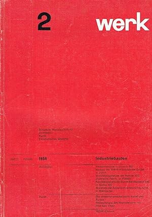 Das Werk Schweizer Monatsschrift für Architektur, Kunst und Künstlerisches Gewerbe