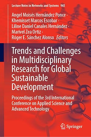 Bild des Verkufers fr Trends and Challenges in Multidisciplinary Research for Global Sustainable Development zum Verkauf von moluna