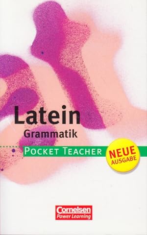 Imagen del vendedor de Pocket Teacher - Latein : Grammatik. a la venta por TF-Versandhandel - Preise inkl. MwSt.