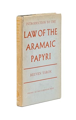 Image du vendeur pour Introduction to the Law of the Aramaic Papyri mis en vente par The Lawbook Exchange, Ltd., ABAA  ILAB