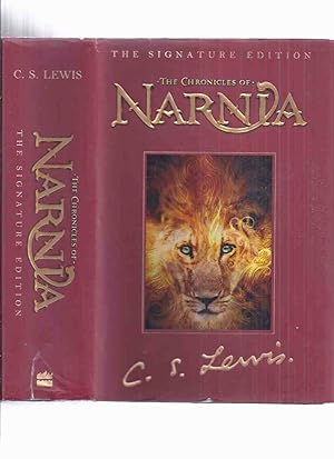 Seller image for Narnia Chronicles: Lion, Witch and the Wardrobe - Prince Caspian - Voyage of the Dawn Treader - Silver Chair - Horse & His Boy - Magician's Nephew - Last Battle -an OMNIBUS VOLUME Containing the 7 Books (inc. Fold Out Map of Narnia )( Signature Edition ) for sale by Leonard Shoup