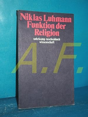 Bild des Verkufers fr Funktion der Religion (Suhrkamp-Taschenbuch Wissenschaft , 407) zum Verkauf von Antiquarische Fundgrube e.U.