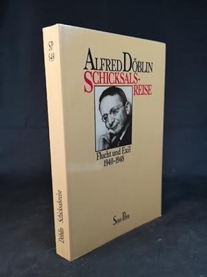 Seller image for Schicksalsreise. Bericht und Bekenntnis. Flucht und Exil 1940-1948 for sale by ANTIQUARIAT Franke BRUDDENBOOKS