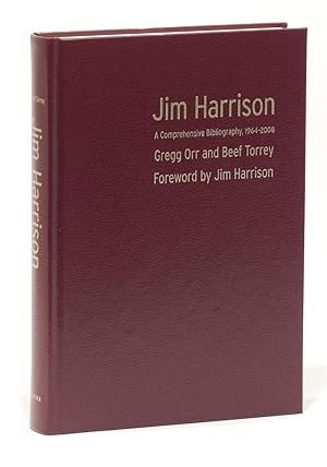 Immagine del venditore per Jim Harrison: A Comprehensive Bibliography, 1964-2008 venduto da Elk River Books (ABAA/ILAB)