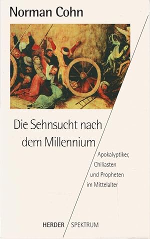 Immagine del venditore per Die Sehnsucht nach dem Millennium : Apokalyptiker, Chiliasten und Propheten im Mittelalter. Aus dem Engl. von Eduard Thorsch. [Red. und bers. der vernd. und neuen Textteile: Barbara Wenner] / Herder-Spektrum ; Bd. 4638 venduto da Schrmann und Kiewning GbR