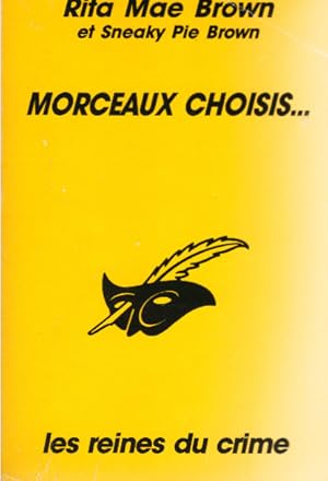 Bild des Verkufers fr Morceaux Choisis. Le Masque : collection de romans d'aventures zum Verkauf von Schrmann und Kiewning GbR