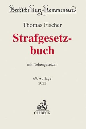Seller image for Strafgesetzbuch: mit Nebengesetzen (Beck'sche Kurz-Kommentare) for sale by getbooks GmbH