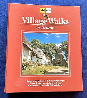 VILLAGE WALKS IN BRITAIN; Large-scale Ordnance Survey village maps / Loose-leafed pages to take w...