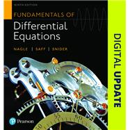 Bild des Verkufers fr Fundamentals of Differential Equations zum Verkauf von eCampus