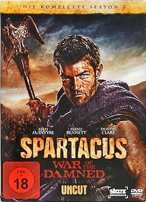 Bild des Verkufers fr Spartacus: War of the Damned - Die komplette Season 3 (4 Discs, Uncut) zum Verkauf von Berliner Bchertisch eG