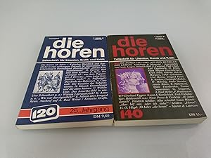 Konvolut 2 Bücher: die horen Zeitschrift für Literatur, Grafik und Kritik, die horen Literatur , ...