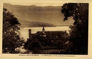 Ansichtskarte / Postkarte Saint Pierre de Curtille Savoie, Abtei Hautecombe, vu de la Source inte...