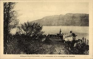 Ansichtskarte / Postkarte Saint Pierre de Curtille Savoie, Abtei Hautecombe, Montagne de Cessens