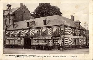 Ansichtskarte / Postkarte Gamaches Somme, Hotel-Garage Saint Pierre