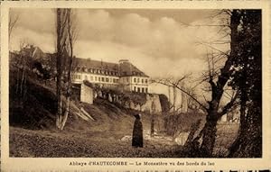 Ansichtskarte / Postkarte Saint Pierre de Curtille Savoie, Abtei Hautecombe, La Monastere vu des ...