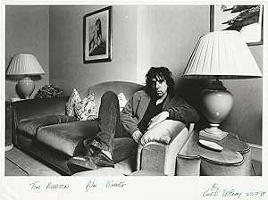 Original oversize photograph of Tim Burton, 1988