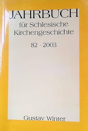 Seller image for Der Liederdichter Benjamin Schmolck (1672-1737) - in: Jahrbuch fr Schlesische Kirchengeschichte, Band 82. for sale by books4less (Versandantiquariat Petra Gros GmbH & Co. KG)