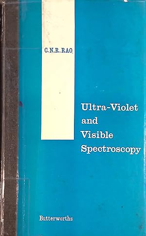 Immagine del venditore per Ultra-Violet and Visible Spectroscopy: Chemical Applications venduto da books4less (Versandantiquariat Petra Gros GmbH & Co. KG)
