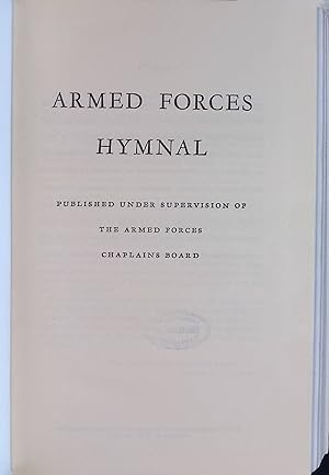 Bild des Verkufers fr Armed Forces Hymnal zum Verkauf von books4less (Versandantiquariat Petra Gros GmbH & Co. KG)