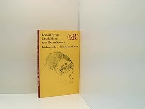 Seller image for Geschichten vom Herrn Keuner. for sale by Book Broker