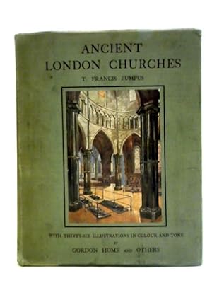 Bild des Verkufers fr Ancient London Churches zum Verkauf von World of Rare Books