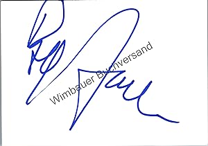 Bild des Verkufers fr Original Autogramm Ralf Zacherl /// Autograph signiert signed signee zum Verkauf von Antiquariat im Kaiserviertel | Wimbauer Buchversand