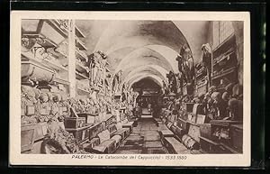 Ansichtskarte Palermo, Le Catacombe dei Cappuccini 1533-1880, Tod