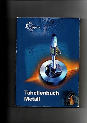 Bild des Verkufers fr Tabellenbuch Metall - ohne Formelsammlung / 46. Auflage / Europa Lehrmittel Verlag zum Verkauf von sonntago DE
