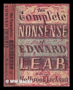 Seller image for The complete nonsense of Edward Lear / edited and introduced by Holbrook Jackson for sale by MW Books