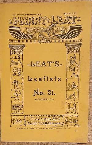 Leat's Leaflets No.31