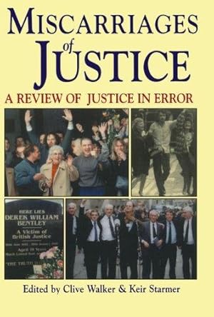 Seller image for Miscarriages of Justice: A Review of Justice in Error for sale by WeBuyBooks