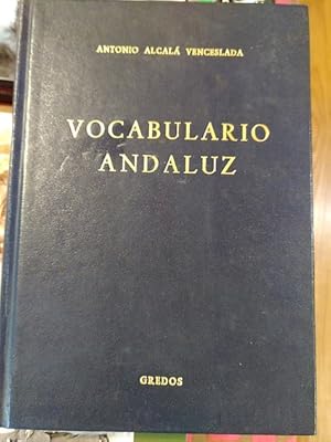Imagen del vendedor de VOCABULARIO ANDALUZ a la venta por Librera Pramo